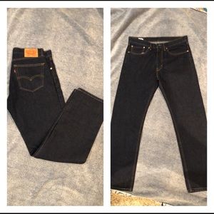 New Men’s Levi’s- dark denim
